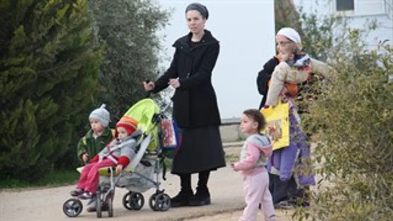 משפחה, ילדים במגרון