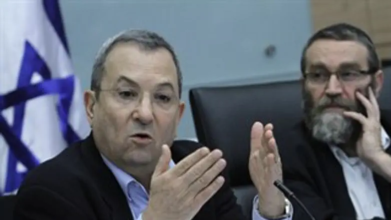 תוספת לביטחון. גפני וברק