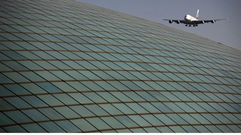 Airbus over Beijing