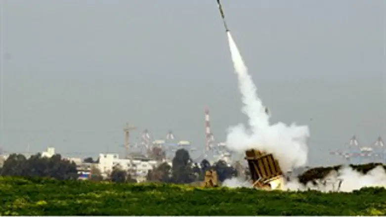 כיפת ברזל בפעולה