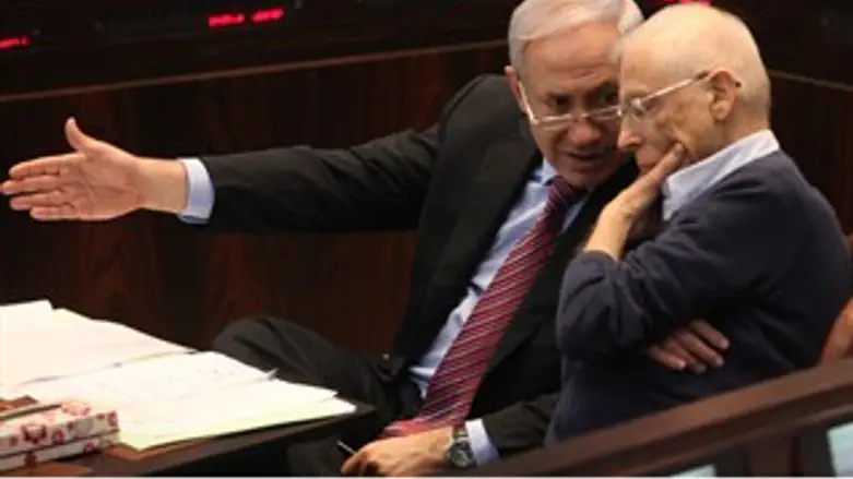 מברך. נתניהו ובגין