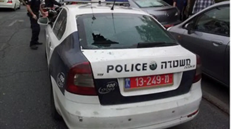 ניידת מנופצת