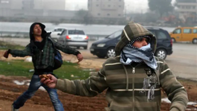 Young Arab terrorists (illustrative)