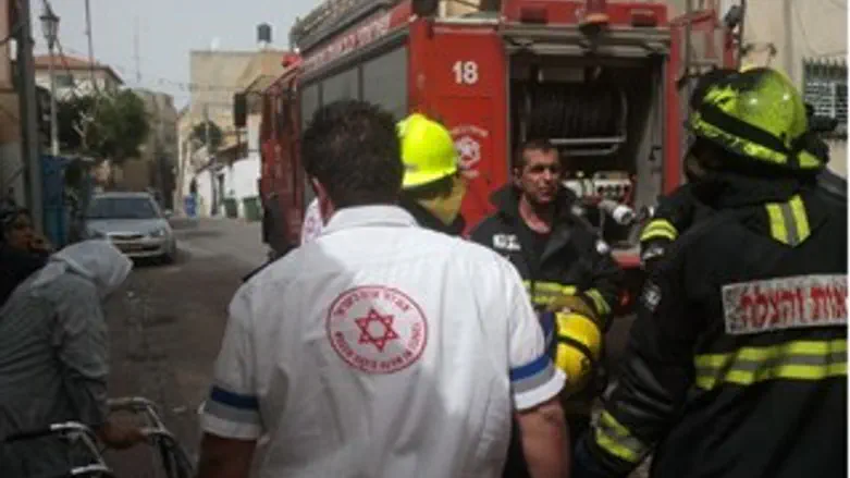 הטיפול בשריפה