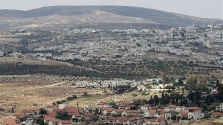 The Jewish town of Tekoa in eastern Gush Etzi