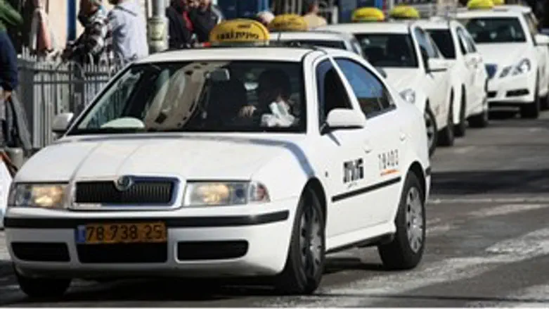 התעריף עולה. מוניות