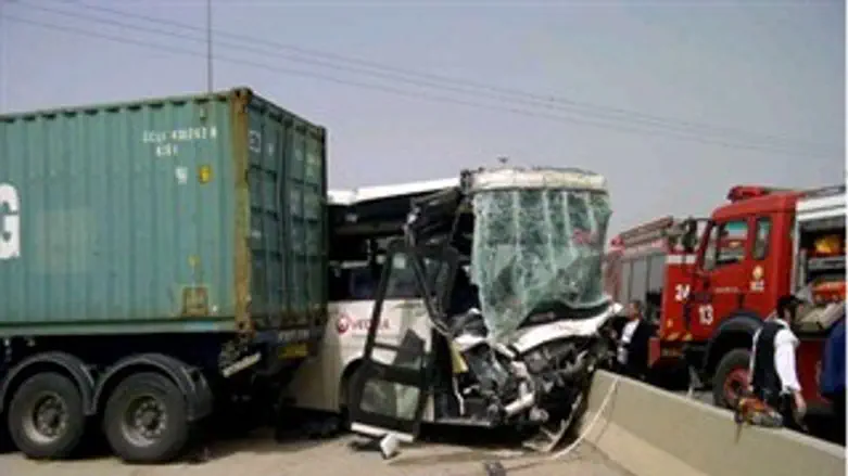 בנס לא היו נוסעים באוטובוס