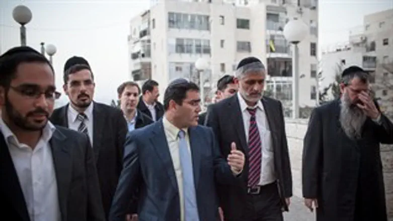 השר ישי בסיור.