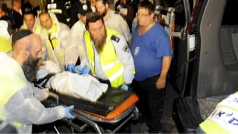 פינוי הגופות אתמול