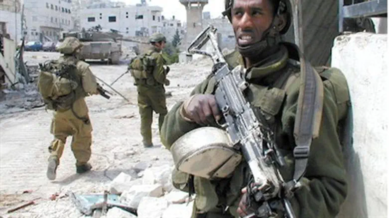 Soldiers in Shechem -- Defensive Shield