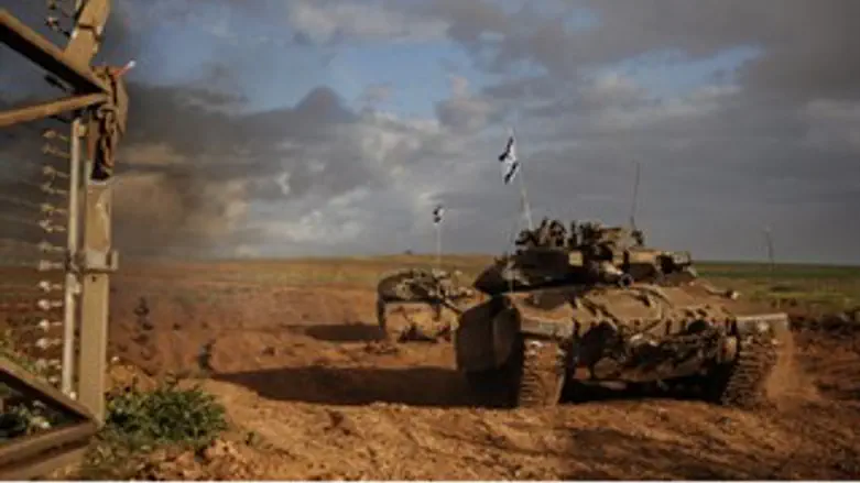 צה"ל נכנס לעזה במבצע עופרת יצוקה