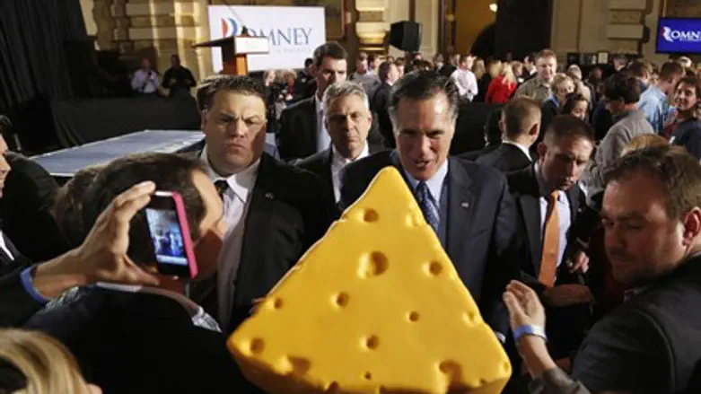 Romney the big cheese