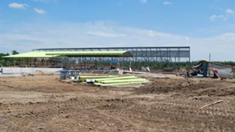 הרפת שהוקמה