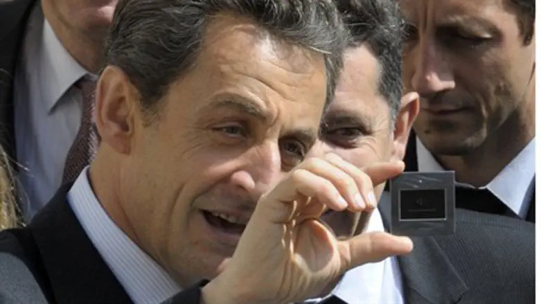 French President Nicolas Sarkozy