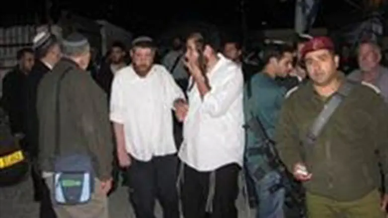 Bereaved Father Noam Livnat Stopped Outside J