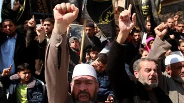 Islamic Jihad rally in Gaza  