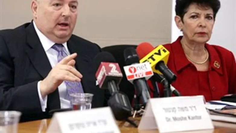 פורת וקנטור מציגים את דו"ח האנטישמיות