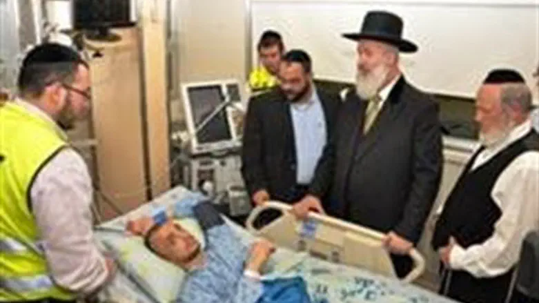 Rabbi Metzger, Ichilov Hospital