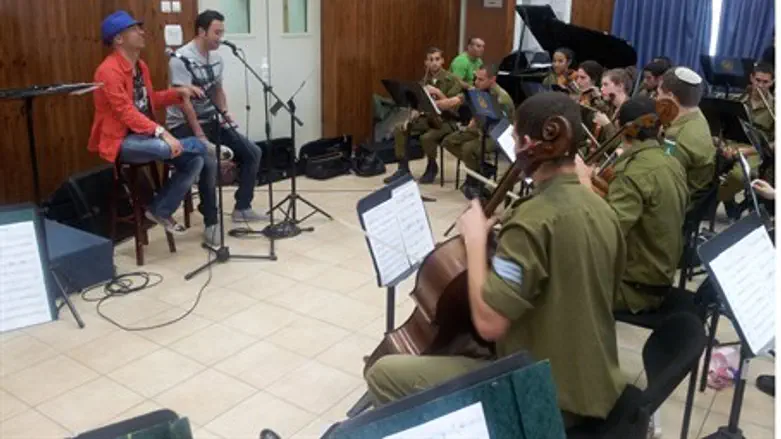 Rehearsals for Memorial Day event