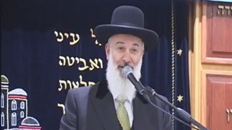 הרב יונה מצגר בערב יום הזיכרון