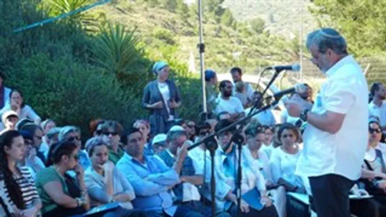 ראש המועצה בטקס