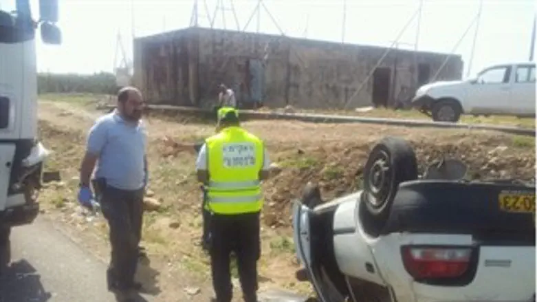 התאונה הבוקר