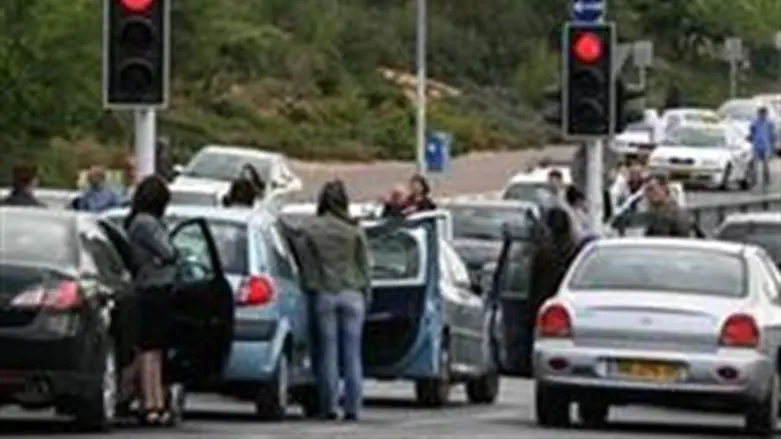 Israelis stand for siren