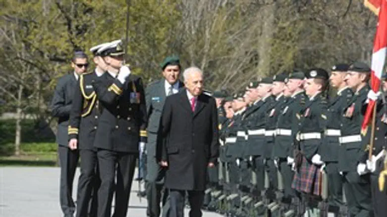 הנשיא היום בקנדה