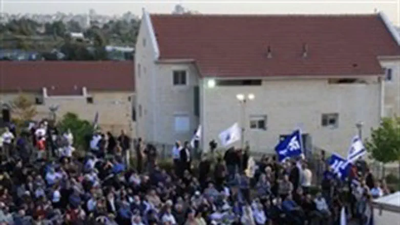 כנס פעילי הליכוד בשכונת האולפנא