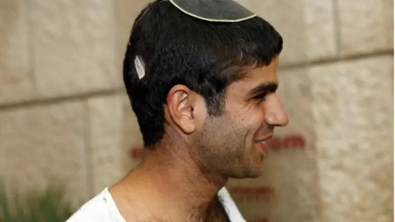 .Yonatan Shukrun. injured in Ben Hinnom Valle