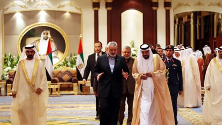 Лидер ХАМАСа Халед Машаль в Дубаях