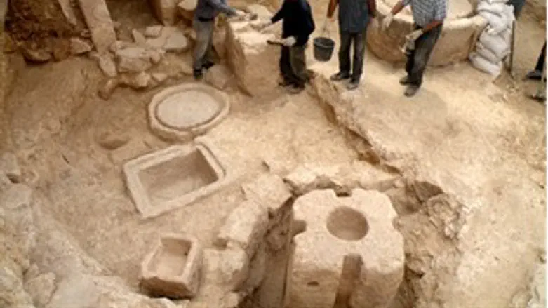 בית הבד שנחשף