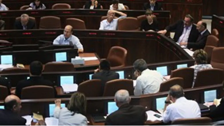 חופש הצבעה מצפוני? עדיין לא. פוליטיקה ישראלית