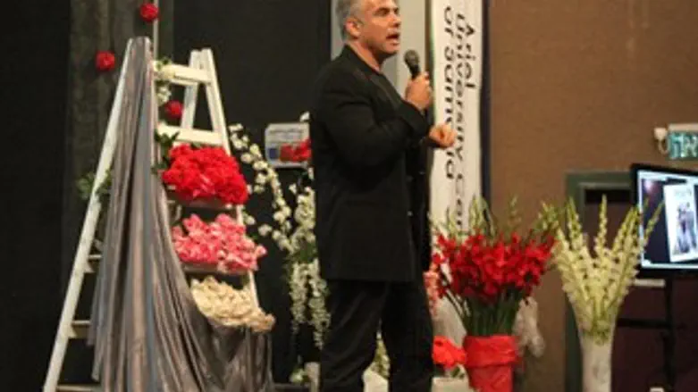 לפיד בכנס היום באריאל