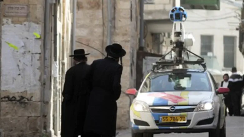 Street View in Meah Shearim