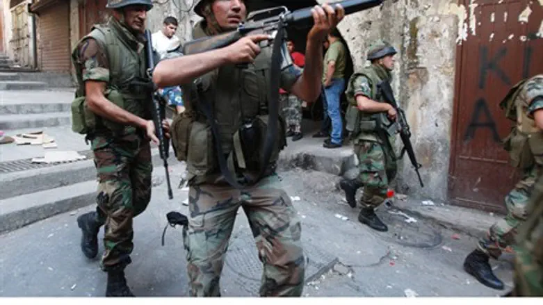 Lebanese Army in Tripoli