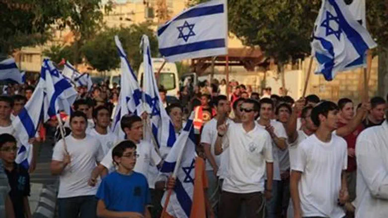 Celebrating in Ofakim