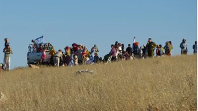 תהלוכת המחאה הערב.