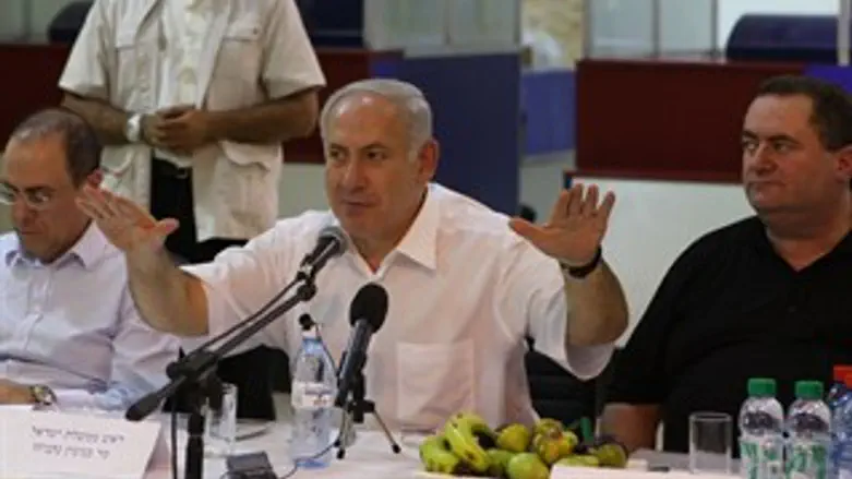 יבואו או ישאירו לו לנצח? כץ נתניהו ושלום