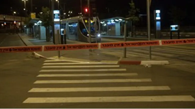פיגוע בתחנת הרכבת הקלה בגבעה הצרפתית בירושלים