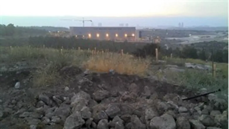 ההרס כתוצאה מהחפירות הבלתי חוקיות באתר