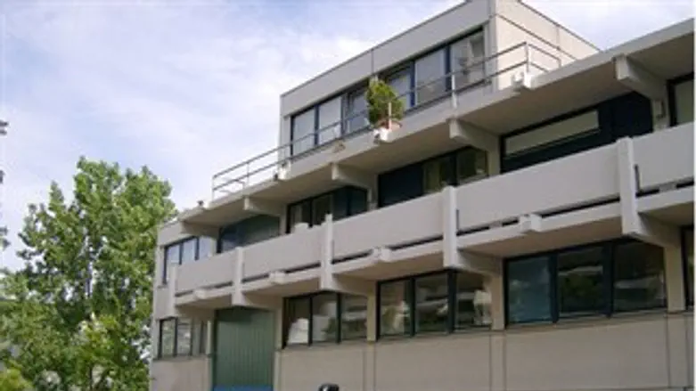 הבניין בו שהתה המשלחת הישראלית