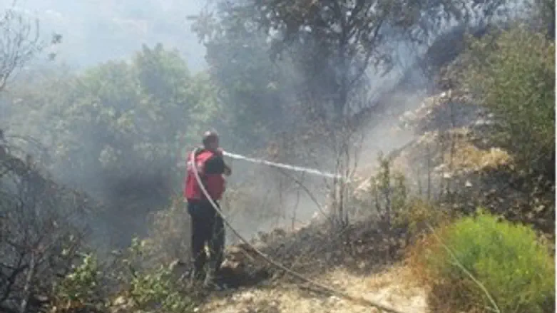 כיבוי השריפה