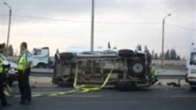 התאונה הבוקר