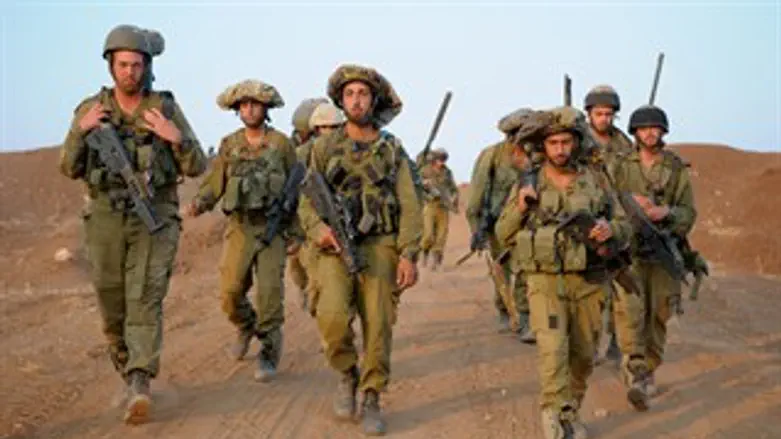 מתכוננים מראש להכל. חיילי צה"ל