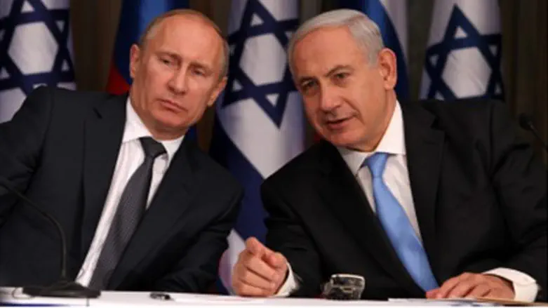 Vladimir Putin in Israel