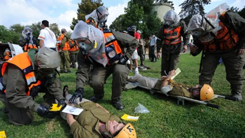 Учения Службы тыла. Иллюстрация