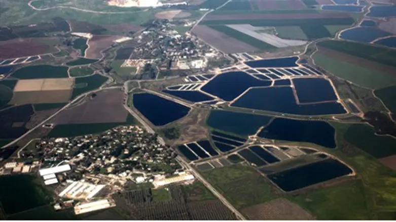 Water reservoirs in nothern Israel