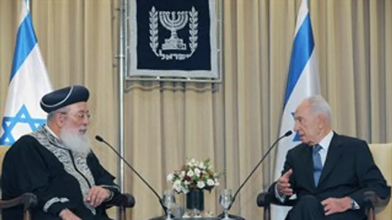 משימה קדושה. הרב הראשי ונשיא המדינה