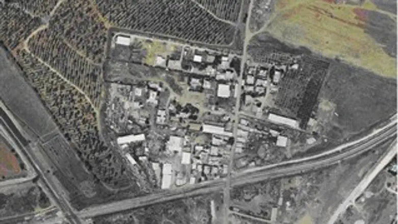 אתר 'דהמש' – צילום אויר